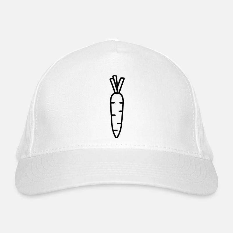 Karotte Bio-Baseballkappe