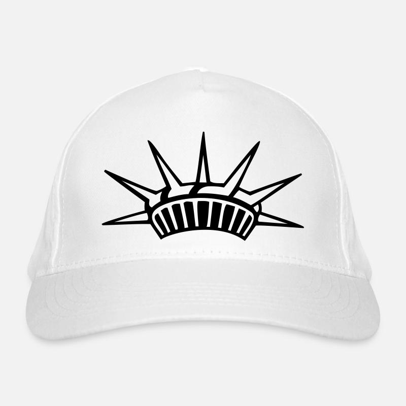 Krone der Freiheitsstatue Bio-Baseballkappe