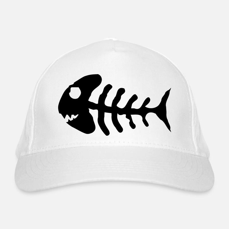 bone_fish_f1 Organic Baseball Cap