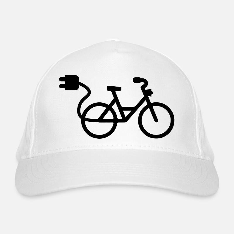 ebike fahrrad Bio-Baseballkappe