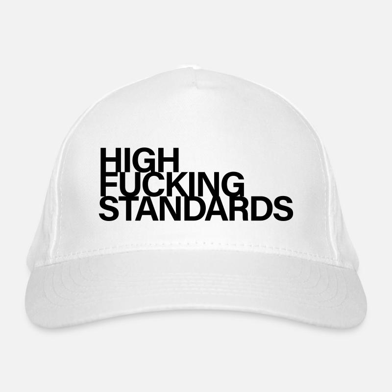 Des normes de baise élevées Casquette classique bio