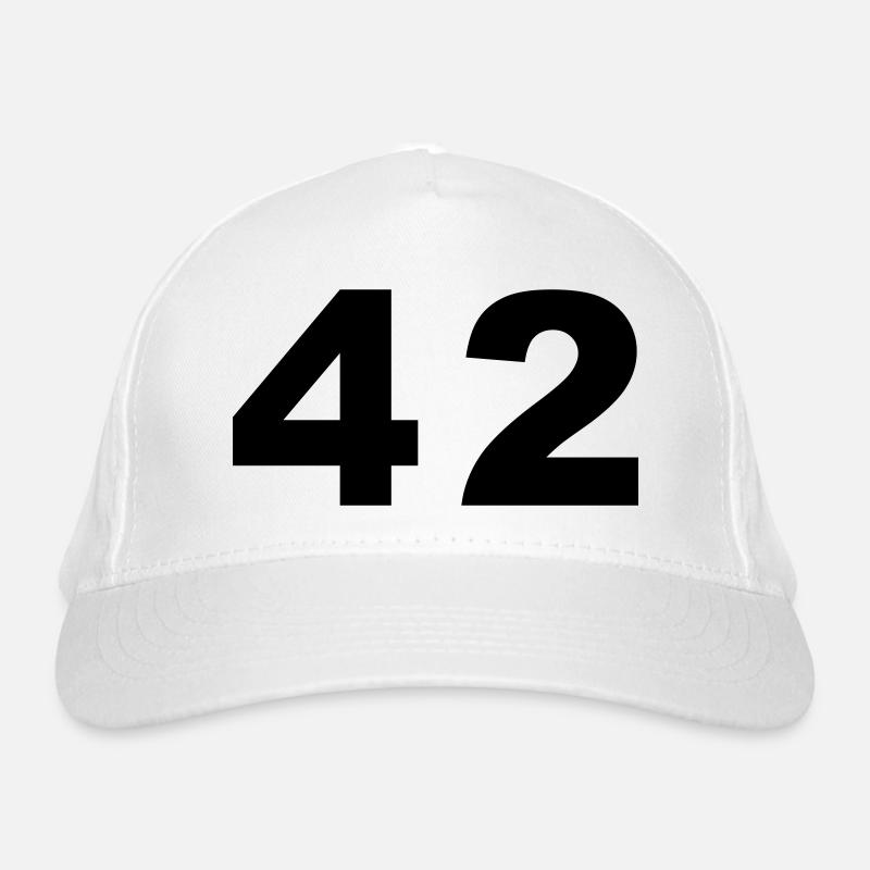 Nombre - 42 - quarante deux Casquette classique bio