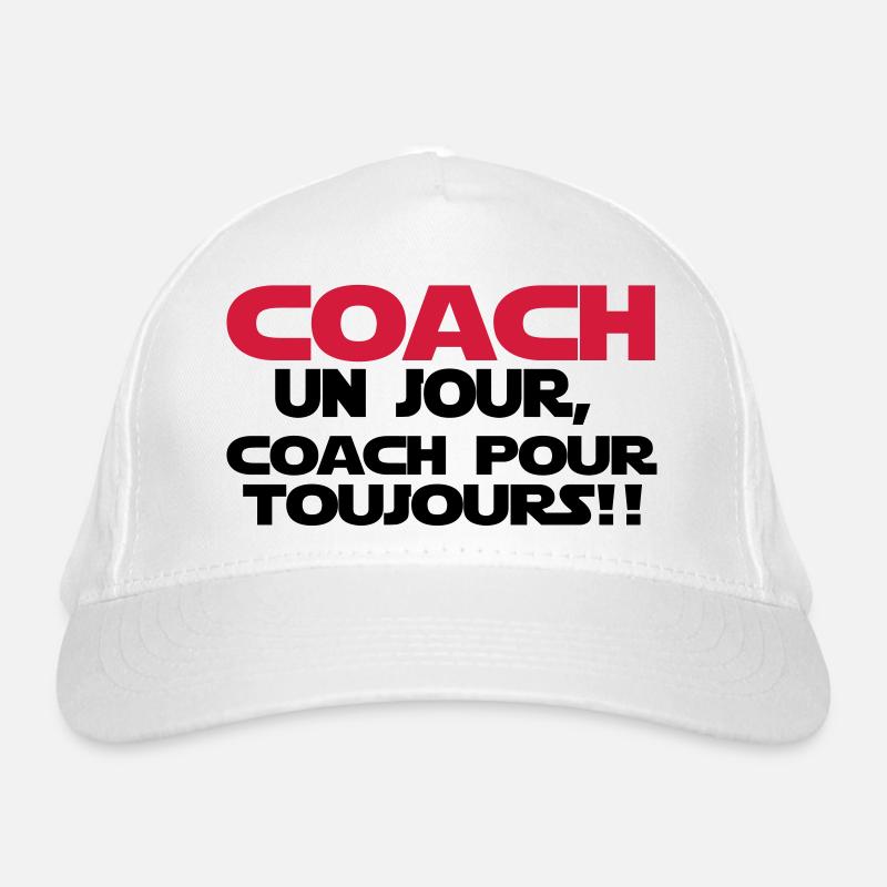 coach un jour Casquette classique bio