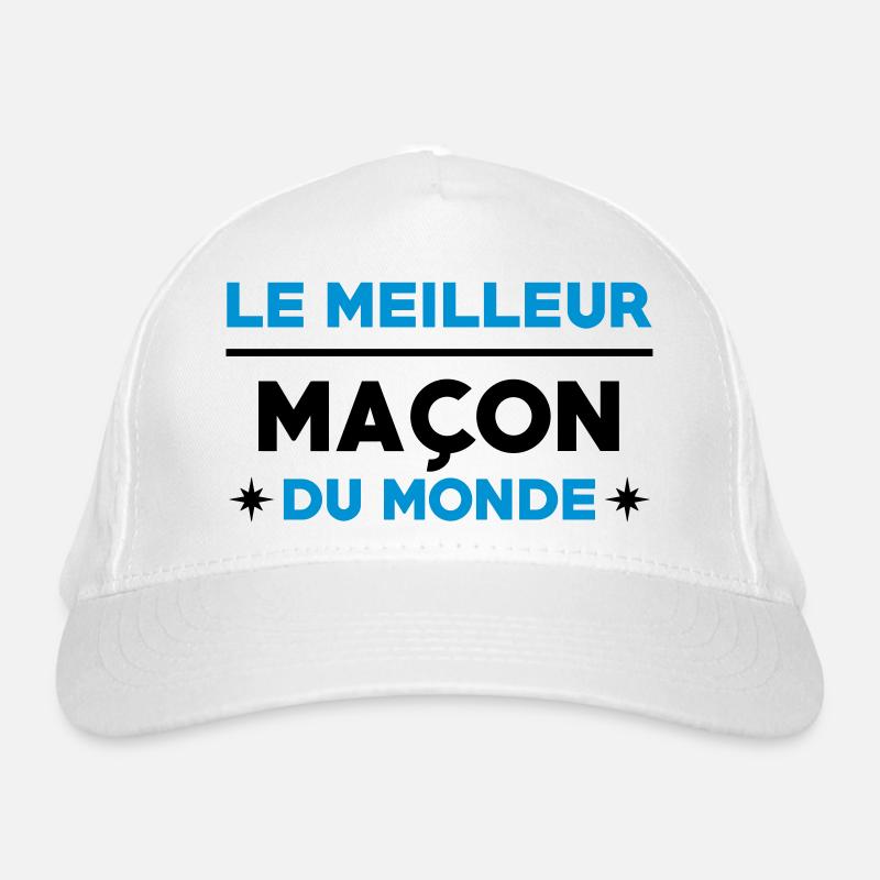 Maçon / Maçonnerie / Maconnerie / Macon Casquette classique bio