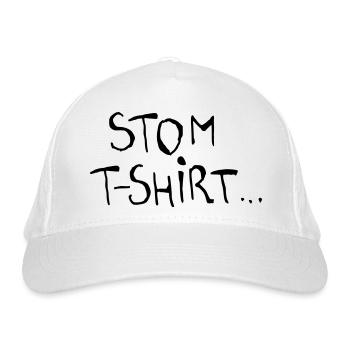 t-shirt stupide - Casquette classique bio - blanc - Devant