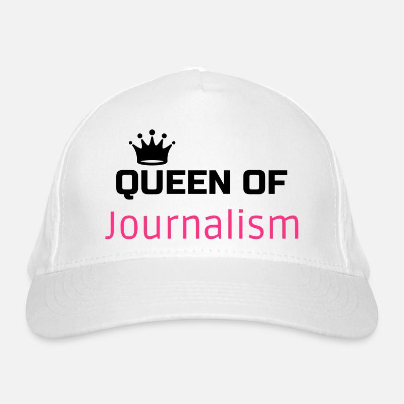 Journalist Journalism Journalismus Journaliste Organic Baseball Cap