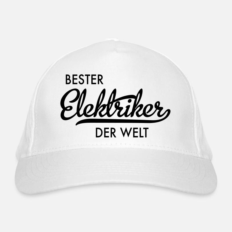 Elektriker Bio-Baseballkappe