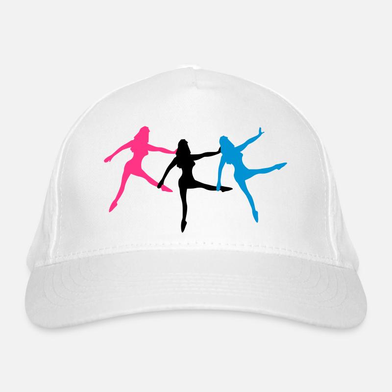 3 danseurs de ballet femme silhouette Casquette classique bio