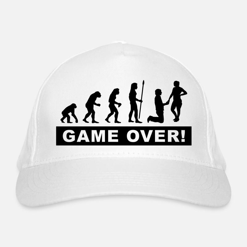 evolution_wedding Bio-Baseballkappe
