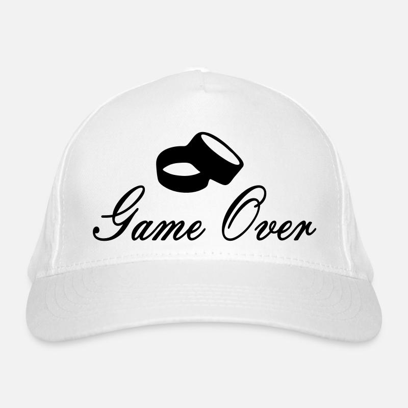 game over Bio-Baseballkappe