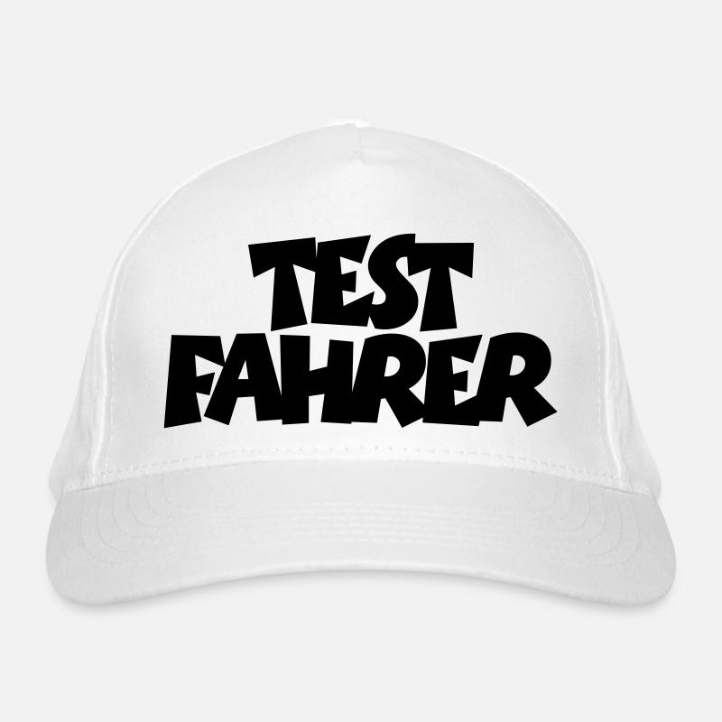 Testfahrer Bio-Baseballkappe