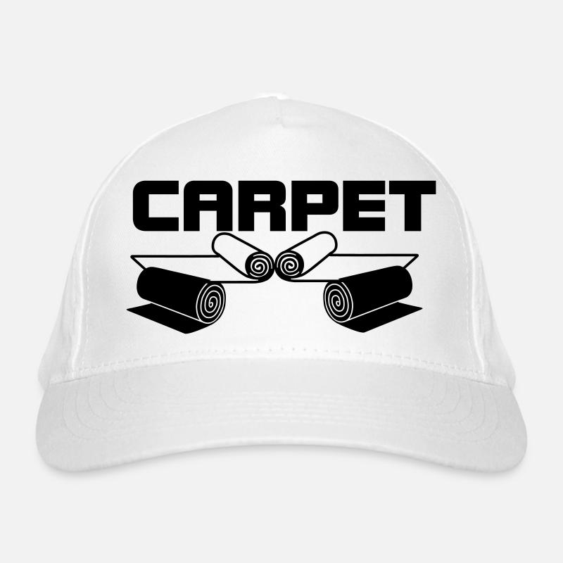 Teppichrollen-Logo Bio-Baseballkappe