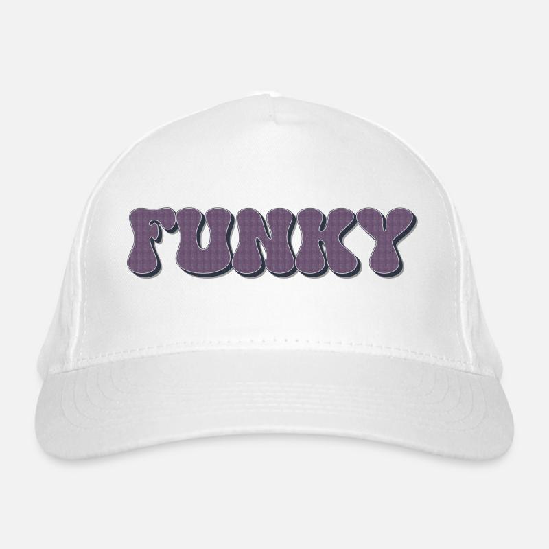 Funky Vintage Organic Baseball Cap