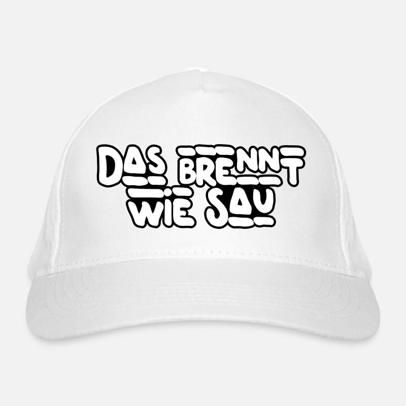 Das brennt Bio-Baseballkappe