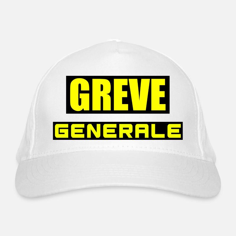 Grève générale Casquette classique bio