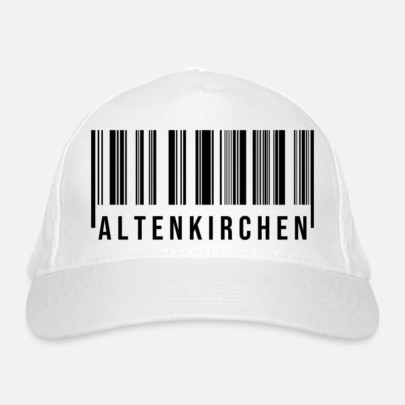 Altenkirchen Strichcode Bio-Baseballkappe