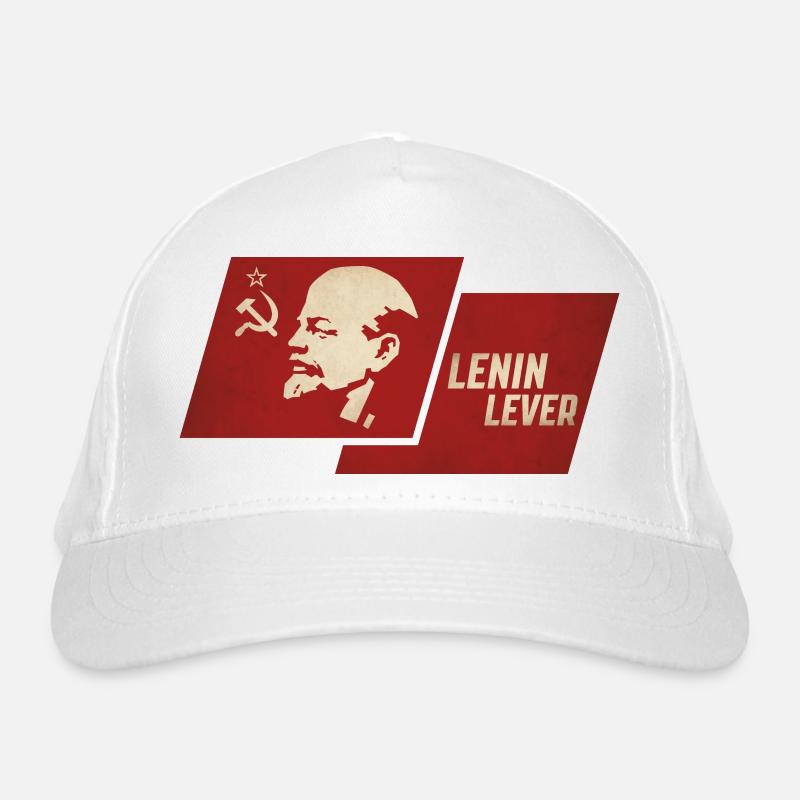 Drapeau à levier de Lénine Casquette classique bio