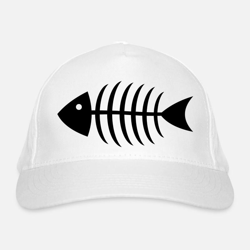 Arêtes de poisson Casquette classique bio