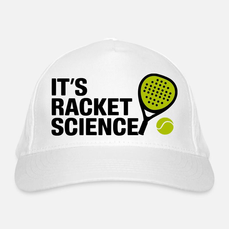 It s racket science 3 Bio-Baseballkappe