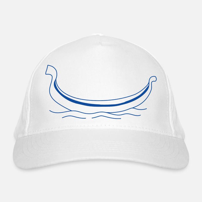 Typical Venetian gondola Organic Baseball Cap