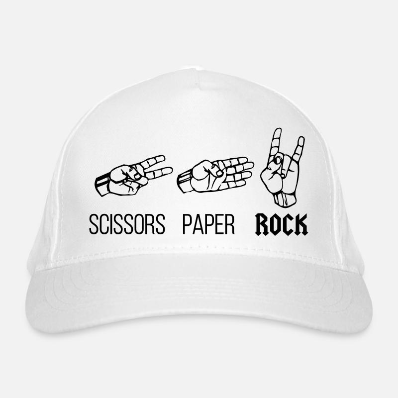 Siccors Paper Rock - Édition Heavy Rock Casquette classique bio