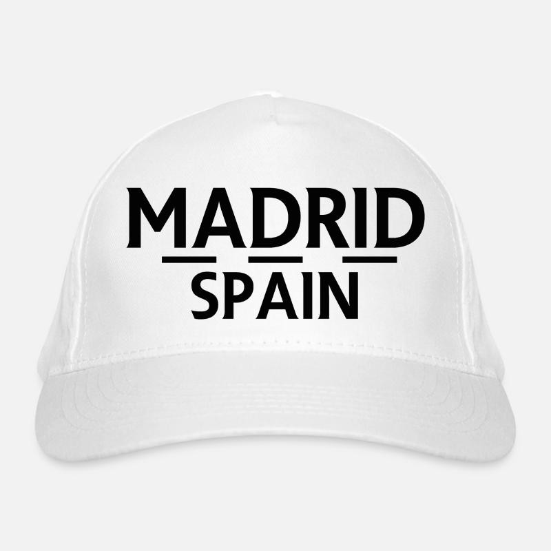 Madrid – Spanien Bio-Baseballkappe