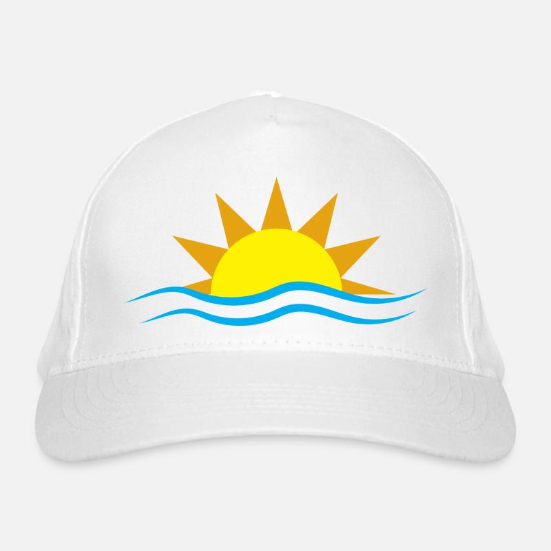 Soleil couchant Casquette classique bio