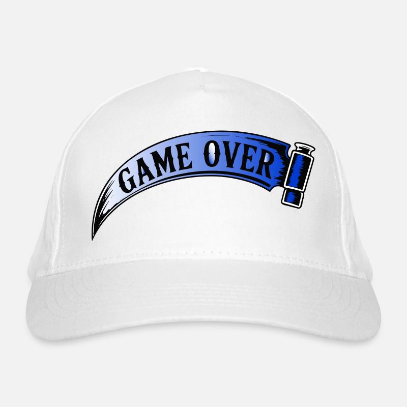 Game Over Bannière Retro Arcade Casquette classique bio