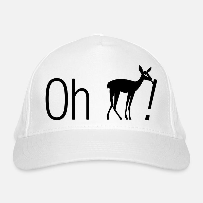 Oh dear DEER Bio-Baseballkappe