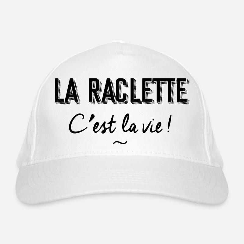 La raclette c'est la vie Casquette classique bio