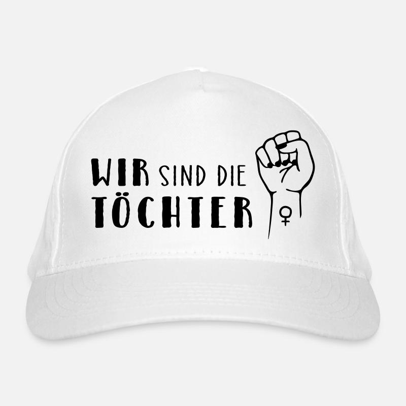 Wir sind die Töchter! Bio-Baseballkappe