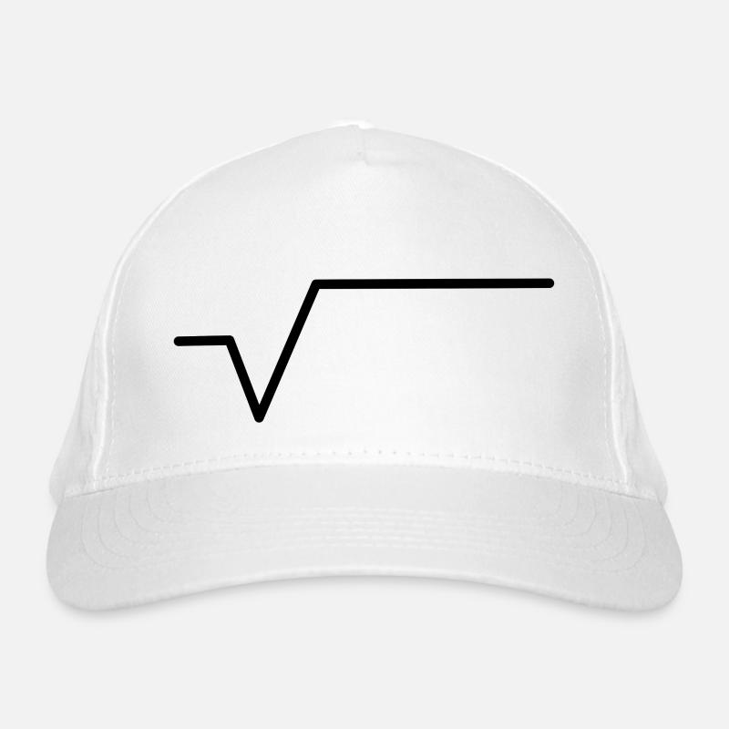 Wurzel Mathe Quadrattwurel mathematisch Bio-Baseballkappe