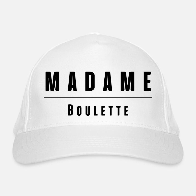 madame boulette Casquette classique bio