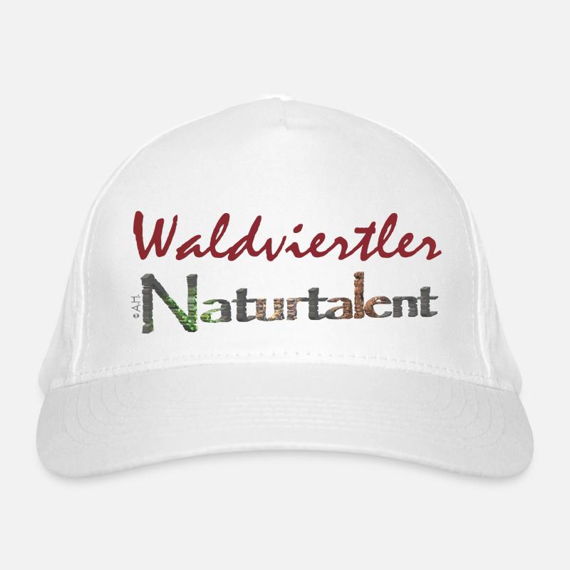 Waldviertler Naturtalent - Bio-Baseballkappe - Weiß