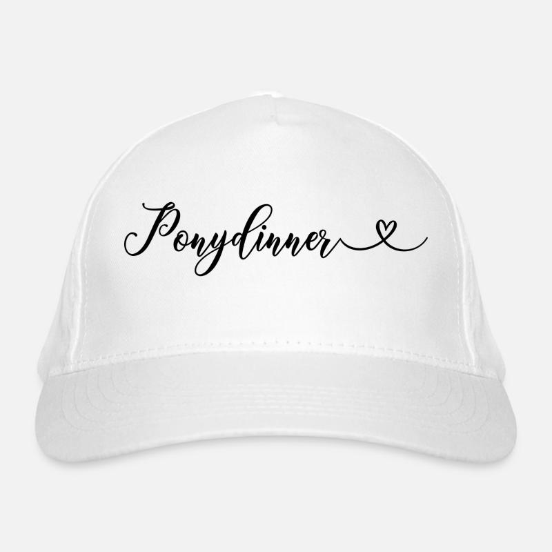 Ponydinner Bio-Baseballkappe