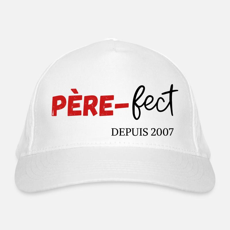 Père fect Depuis 2007 Casquette classique bio