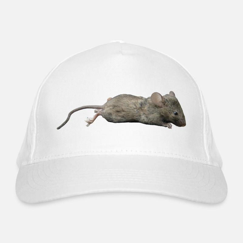 Mouse Organic Baseball Cap