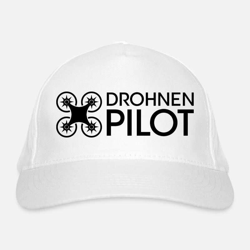 Drone pilot flying video team rotor icon icon Organic Baseball Cap