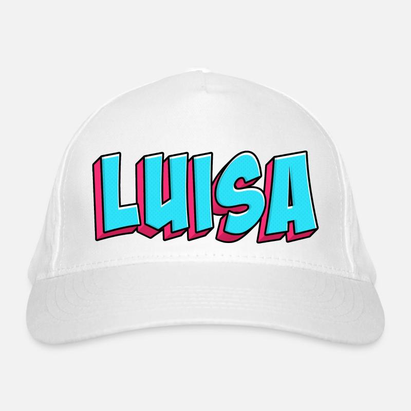 Motif du nom : Luisa Casquette classique bio