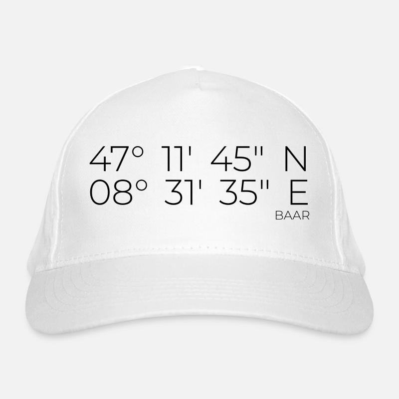 Casquette classique bio