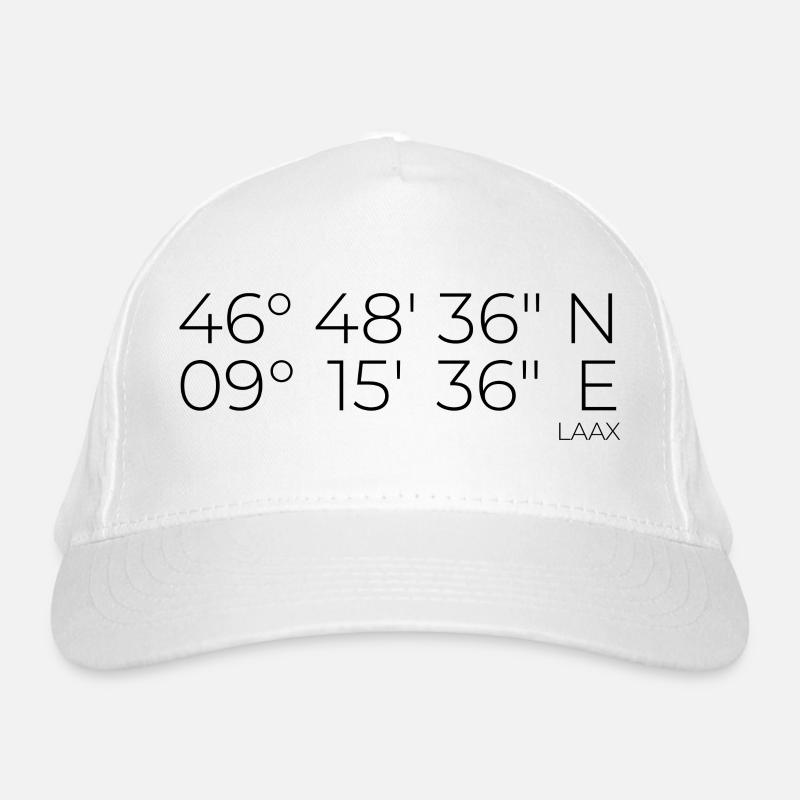 coordonnées Laax Grisons, Suisse Casquette classique bio