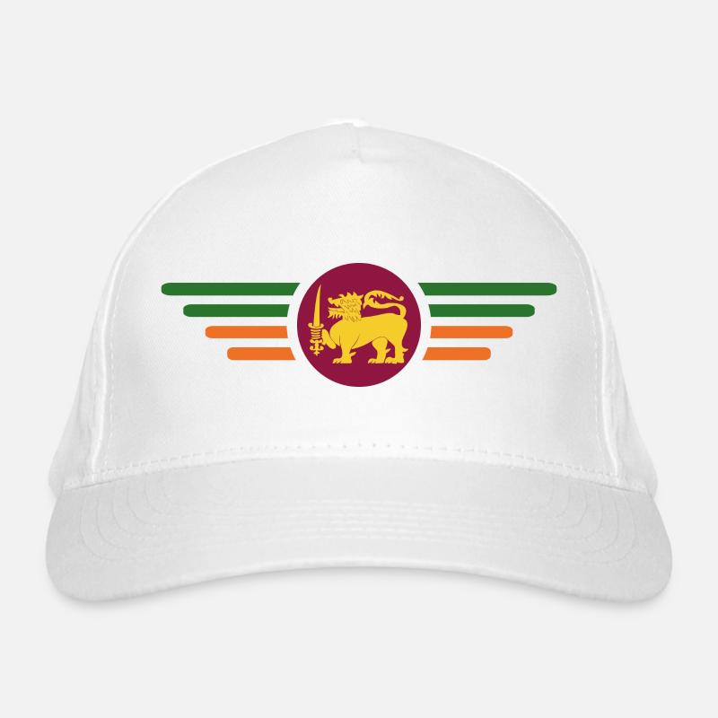 J’aime le Sri Lanka, T-shirt design de style élégance Casquette classique bio