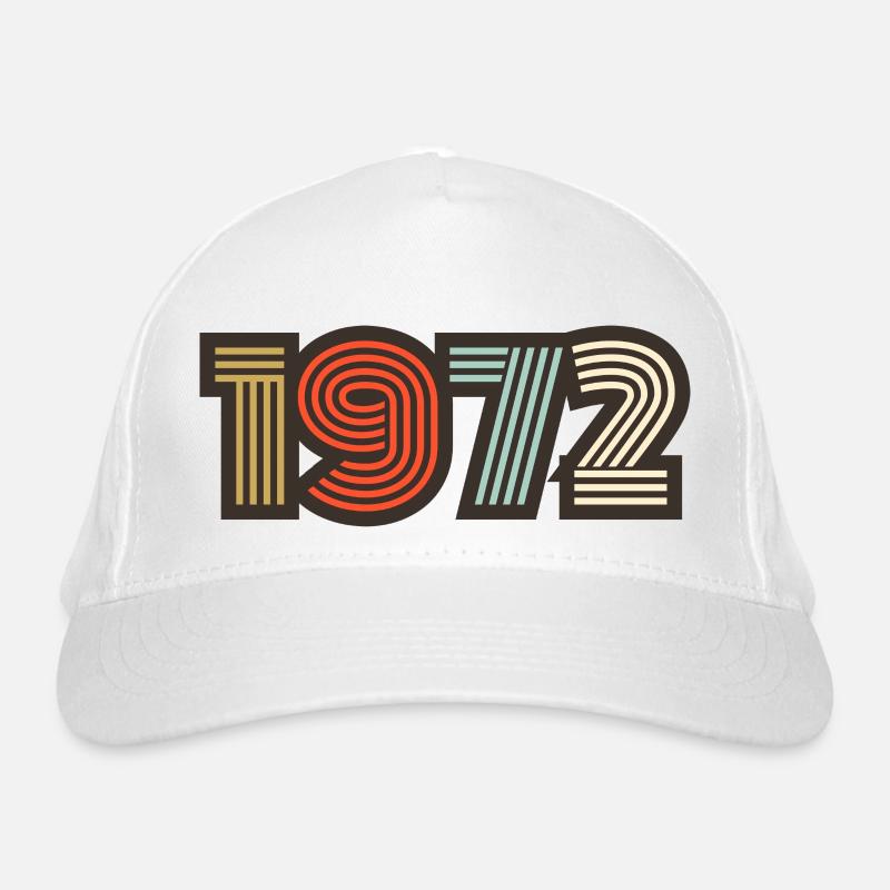 1972 rétro vintage Casquette classique bio