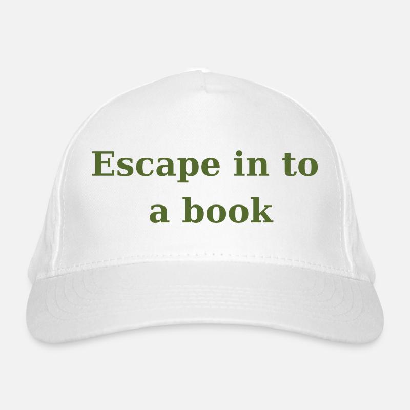 Évadez-vous dans un livre - Vert olive Casquette classique bio