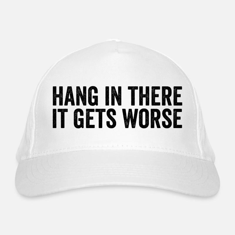 Restez à l’écoute, ça empire Casquette classique bio