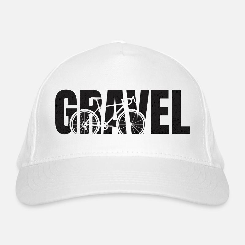 Gravel Typography Organic Baseball Cap