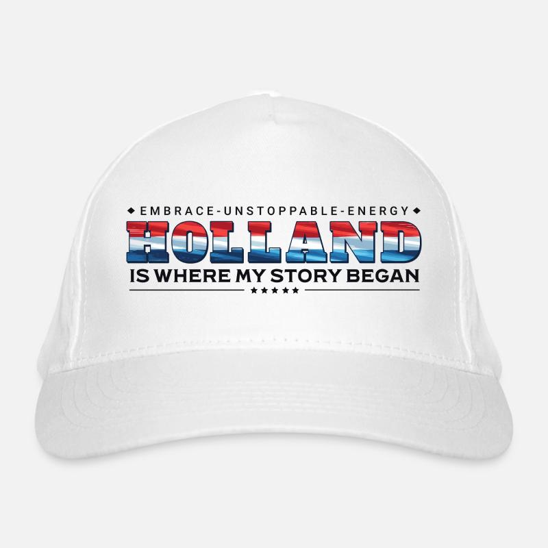 Hollande où mon histoire a commencé Casquette classique bio