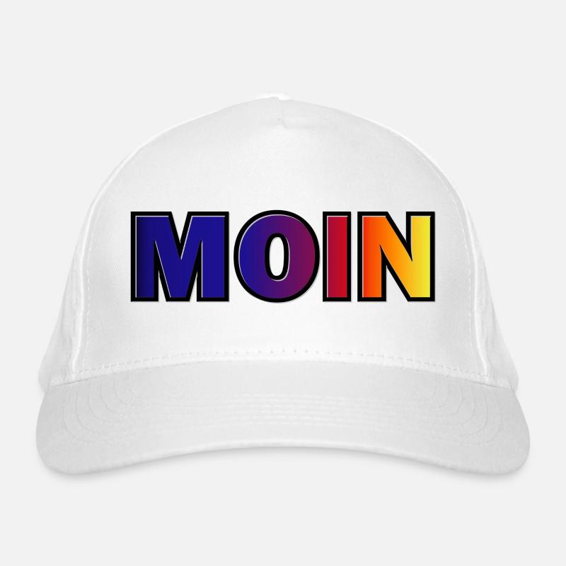 MOIN Gradient Typo Druck Bio-Baseballkappe
