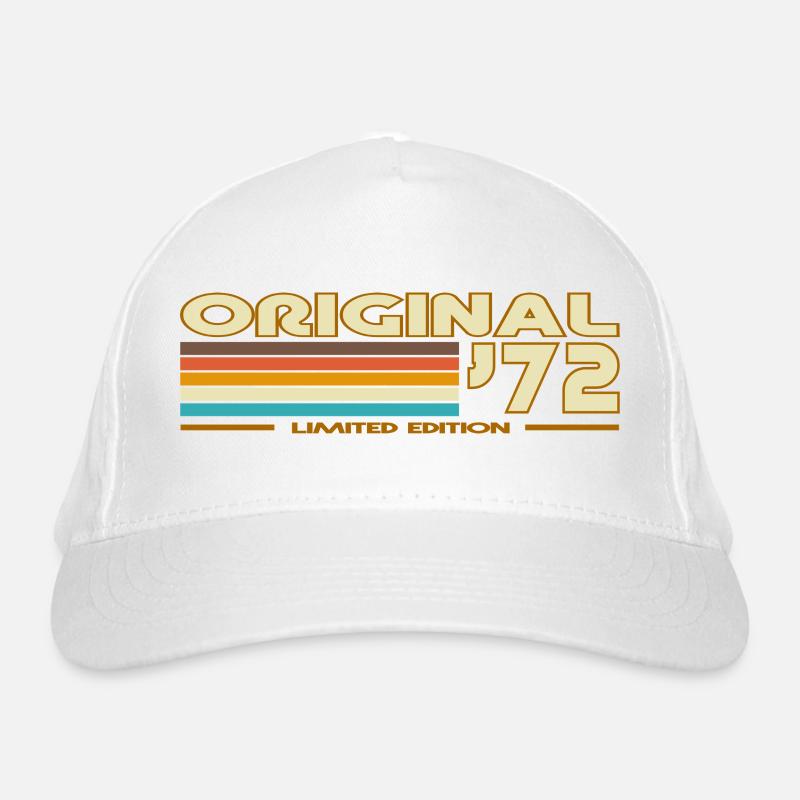 Original 72 Retro Rainbow Organic Baseball Cap