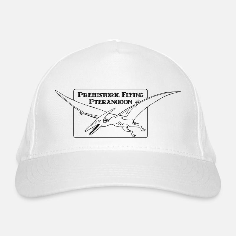 Flugsaurier Pteranodon, Design von Mondwinkel Bio-Baseballkappe